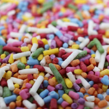 Vibrant Rainbow Sequins