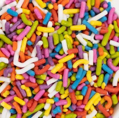 Soft Natural Rainbow Sprinkles